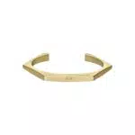 Armani Exchange bracciale aperto da uomo in acciaio inossidabile