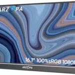 ARZOPA Monitor Portatile 16 Full HD IPS, HDMI USB-C Eye-Care per Laptop e Console