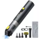 AUXITO Aspirabriciole Senza Fili Potente 24000Pa per Auto, Casa e Ufficio