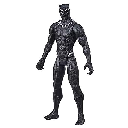 Avengers Black Panther action figure 30 cm con blaster Titan Hero Blast Gear