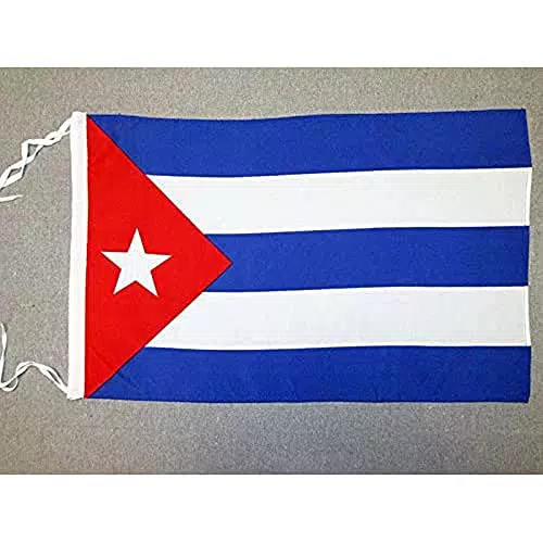 AZ FLAG Bandiera Cubana con cordicelle, ideale per decorazioni e eventi