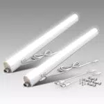 B.K.Licht lampada LED sottopensile cucina 4000K con interruttore on/off, IP20