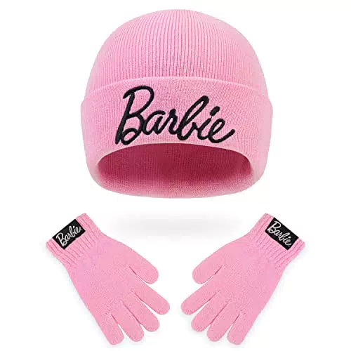 Barbie Set Invernale Cappello e Guanti per Bambina Accessori Originali