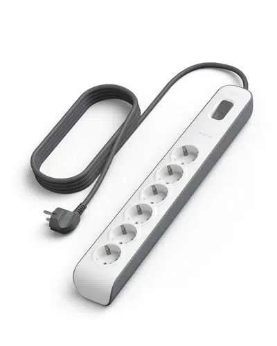 Belkin ciabatta multipresa con protezione sovratensione e cavo prolunga 2 metri