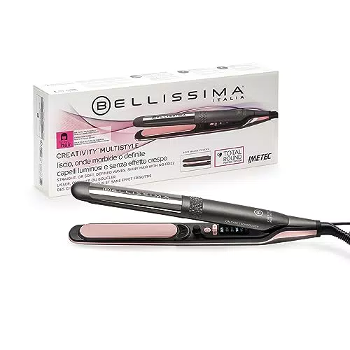 Imetec Bellissima Creativity Multistyle piastra per capelli lisci o mossi