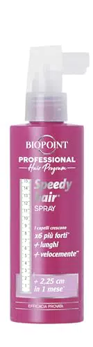 Biopoint Speedy Hair Spray Rinforzante per Crescita Rapida e Capelli Vitali