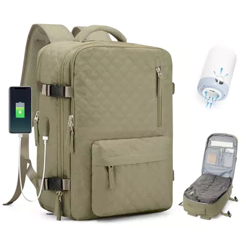 BJLFS Zaino da Viaggio Cabin Size Compatibile Ryanair, Easyjet, Wizzair