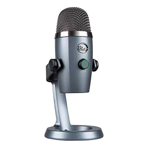 Blue Yeti Nano Microfono USB a Condensatore per Podcast, Streaming e Gaming