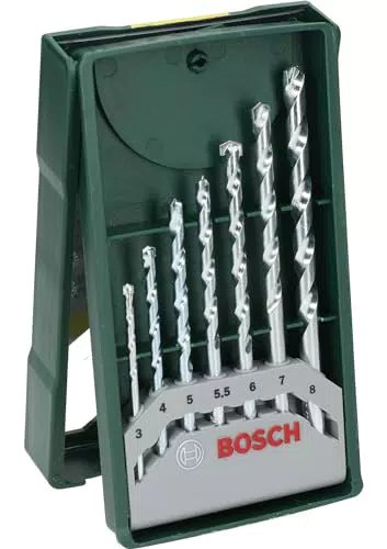 Bosch Set di punte per muratura Mini-X-Line per trapano avvitatore