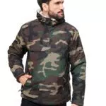 Brandit Sherpa Windbreaker da uomo modello Sherpa resistente al vento