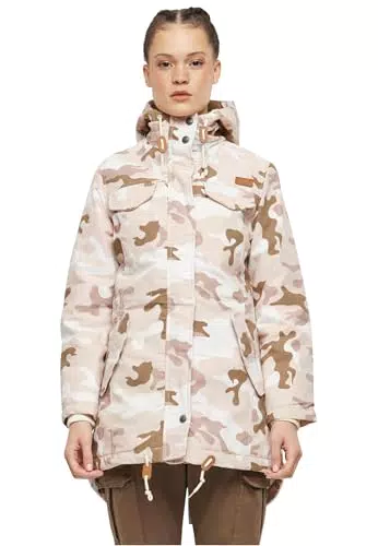 Brandit Women Marsh Lake Parka, Donna, candy camo