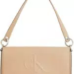 Calvin Klein Borsa a Spalla Sculpted Flap Pouch con Logo