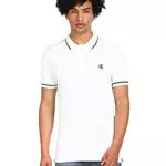 Calvin Klein Jeans Polo Uomo Slim Fit a Maniche Corte