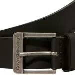 Calvin Klein Cintura Uomo in Pelle CKJ Belt 4.0 cm