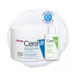 CeraVe Kit Idratante Viso e Corpo con Acido Ialuronico per Pelle Secca