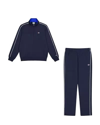 Champion Legacy BS501 tuta da uomo con zip e logo