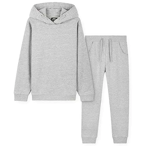 CityComfort tuta bambino con felpa con cappuccio e joggers in cotone