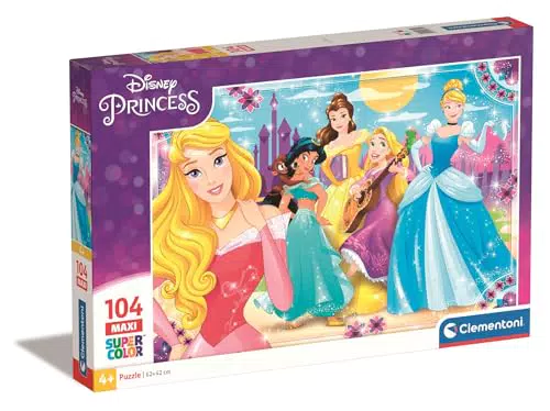 Clementoni Puzzle Supercolor Principesse Disney e Sofia Princess Modello 23714