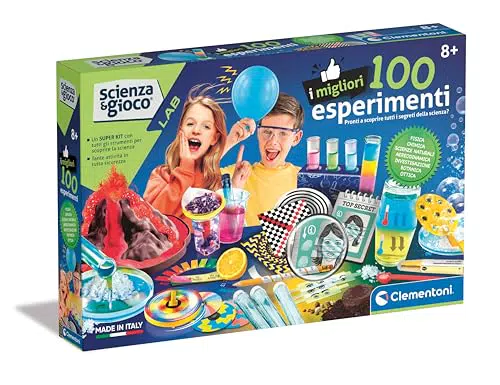 Clementoni Scienza e Gioco Lab - Esperimenti Scientifici Bambini 8+ Anni