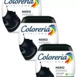 Coloreria Italiana Grey Colorante Tessuti e Vestiti in Lavatrice, nero intenso
