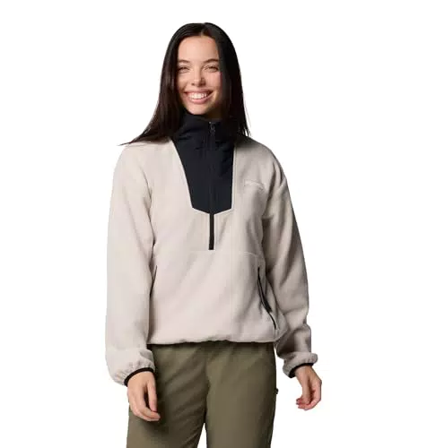 Columbia Sequoia Grove 1/2 Zip Fleece da Donna in Pile Riciclato con Tasche