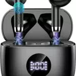 Cuffie Bluetooth Auricolari Bluetooth 5.4, Cuffie Wireless con 4 ENC Cancellazione Rumore Mic