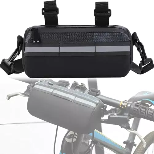 CXAFQ Borsa da Manubrio Impermeabile 2.5L per Bicicletta e Tracolla