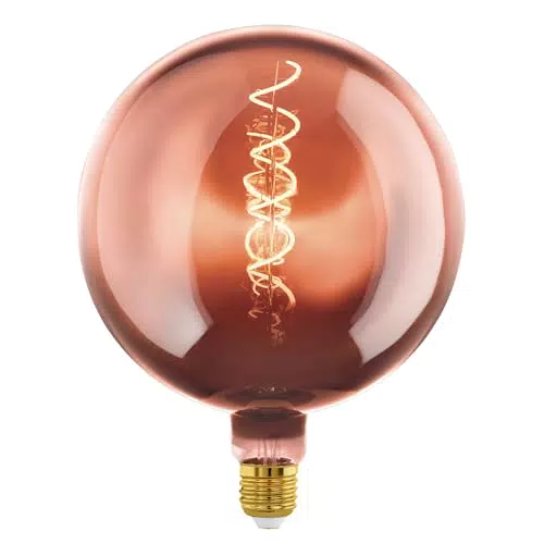 EGLO Lampadina LED E27 Dimmerabile Vintage Design Retrò con Spirale G200