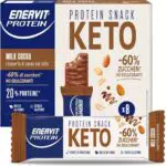 Enervit Protein Snack Milk Choco a Basso Contenuto di Zuccheri e Senza Glutine