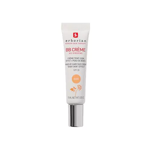 Erborian BB Cream Ginseng 5-in-1 con SPF 20 – Crema Viso Effetto Pelle Perfetta