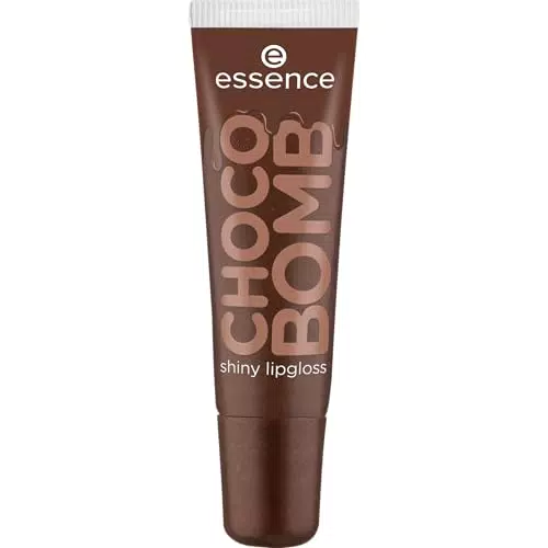 essence CHOCO BOMB shiny lipgloss profumato al cioccolato effetto brillante