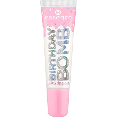 Essence Cosmetics Birthday Bomb Lipgloss effetto lucido e rugiadoso