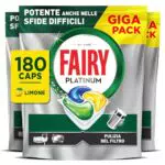 Fairy Platinum Detersivo Pastiglie Lavastoviglie, Brillantante