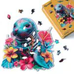 Figured'Art Puzzle in Legno Animali per Adulti e Bambini con Forme Uniche