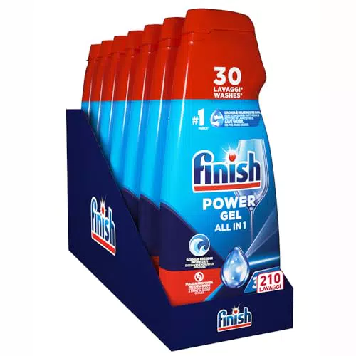 Finish Powergel Detersivo Lavastoviglie Fresh, Gel Lavastoviglie
