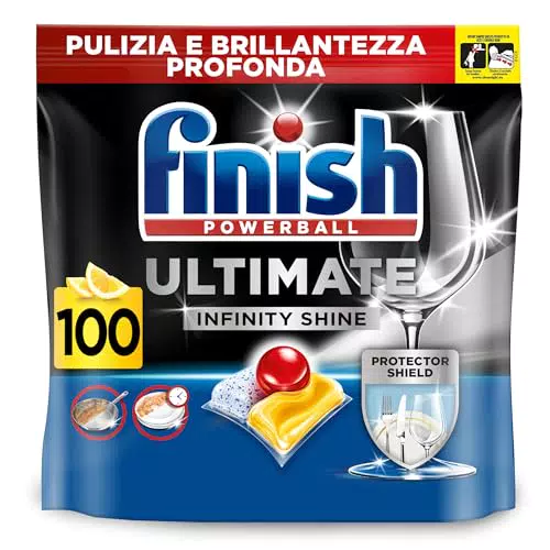 Finish Ultimate Infinity Shine Pastiglie per Lavastoviglie