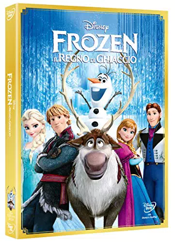 Frozen DVD Il Regno di Ghiaccio – Film d’Animazione Disney in Offerta