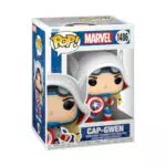 Funko Pop! Marvel Gwen Captain America – Figura da Collezione in Vinile