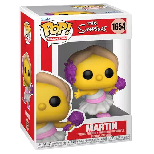 Funko POP TV Simpsons Martin Prince Calliope – Figura Vinile Collezione Ufficiale