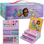 Gabby's Dollhouse Valigetta Colori per Bambini Set Disegno e Pittura Creativo
