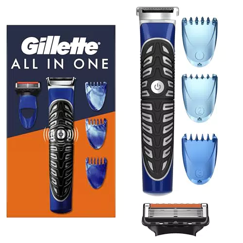 Gillette Styler Rasoio Elettrico Barba All-In-One con Tecnologia Braun