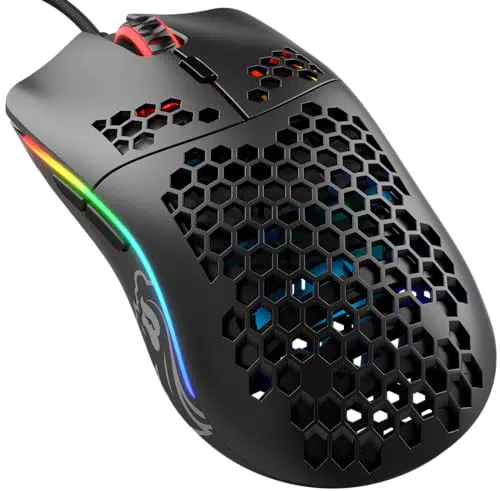Glorious Model O- Mouse da gaming cablato superleggero con sensore Pixart 3360