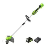 Greenworks G24LT30K2 tagliabordi a batteria 24V per giardini piccoli e medi
