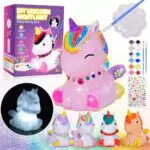 HappyGoLucky Kit Creativo Unicorno per Bambine, Regalo Lavoretti 3-10 Anni