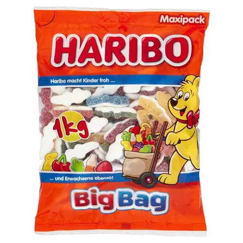 Haribo Coccodri Frizz – Caramelle Gommose Frizzanti al Gusto Frutta per Feste