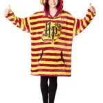 Harry Potter Felpa Bambina Ragazza Felpe Oversize con Cappuccio in Pile