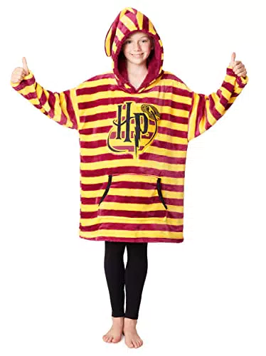 Harry Potter Felpa Bambina Ragazza Felpe Oversize con Cappuccio in Pile