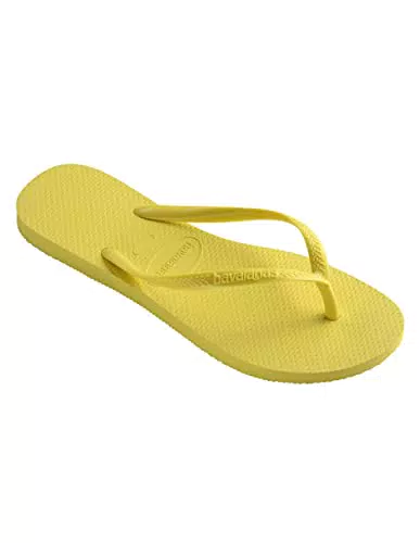 Havaianas Slim, Infradito Donna, Yellow Pixel