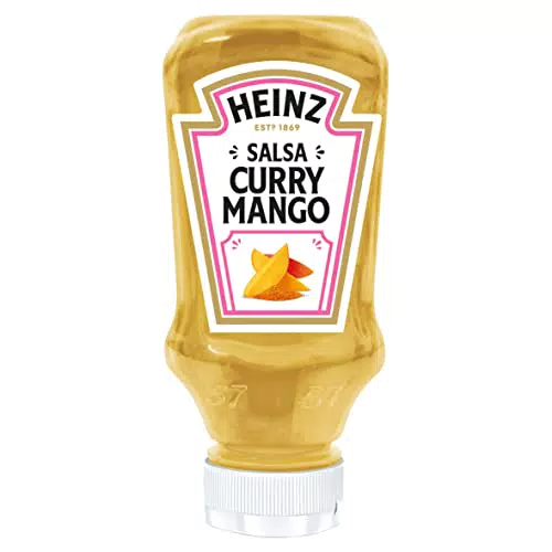 Heinz Salsa Curry Mango Top Down per piatti esotici e saporiti