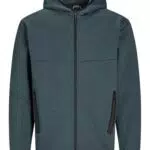 JACK & JONES Jcofusion-Felpa con Cappuccio e Cerniera